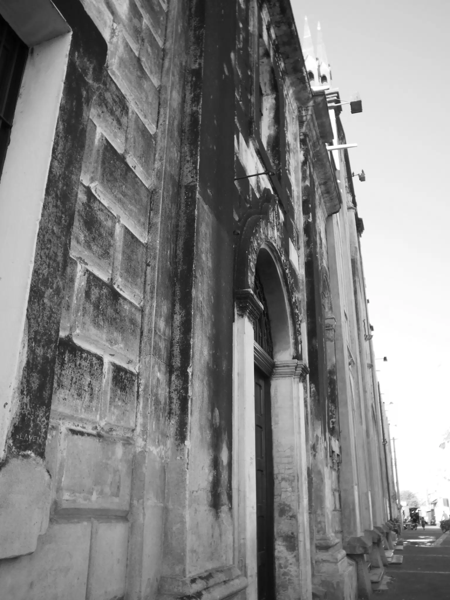 Old Stone Wall in Leon