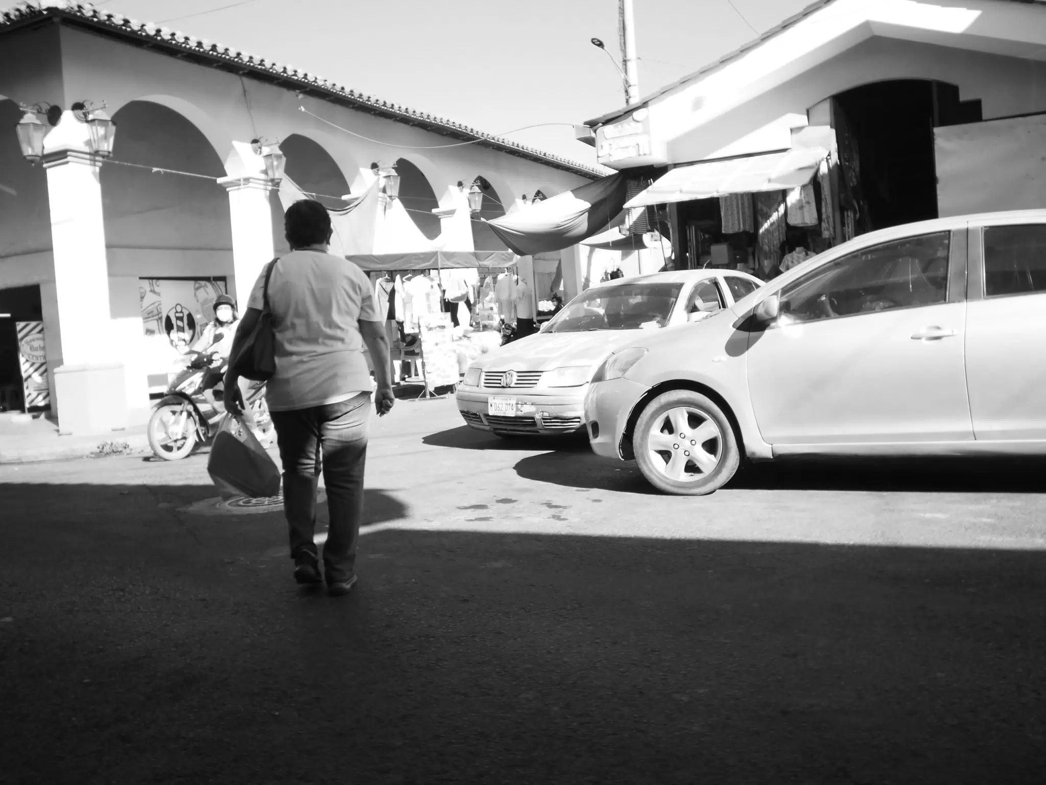 Walking Into the Central Market in Leon