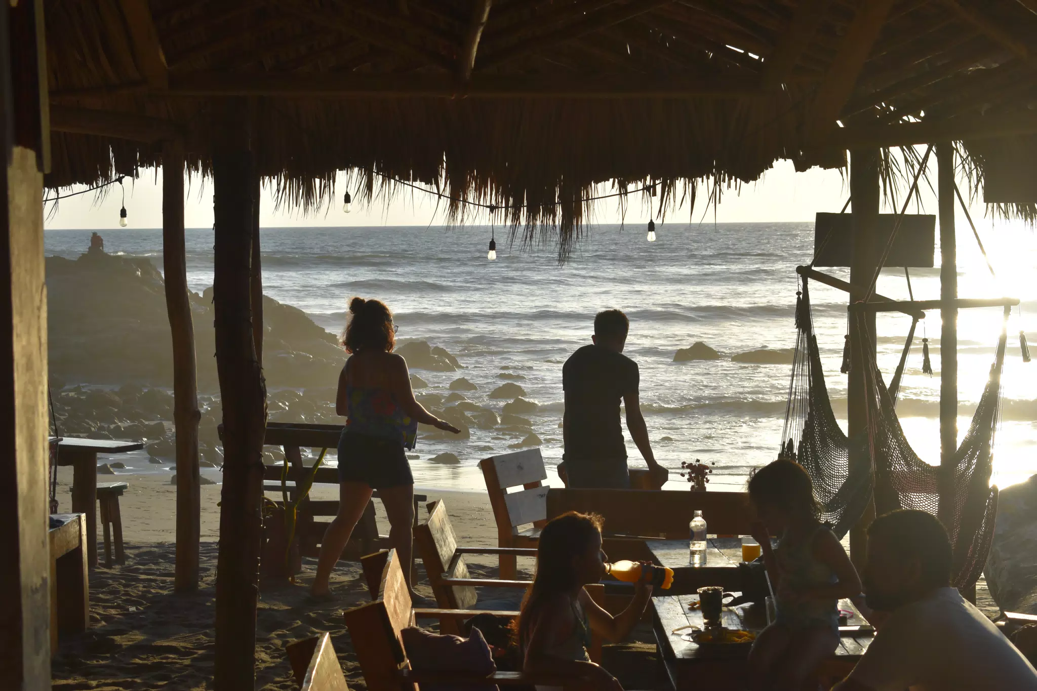 Ivonne and Junior Prepping for Valentine's Day at the Simple Beach Lodge