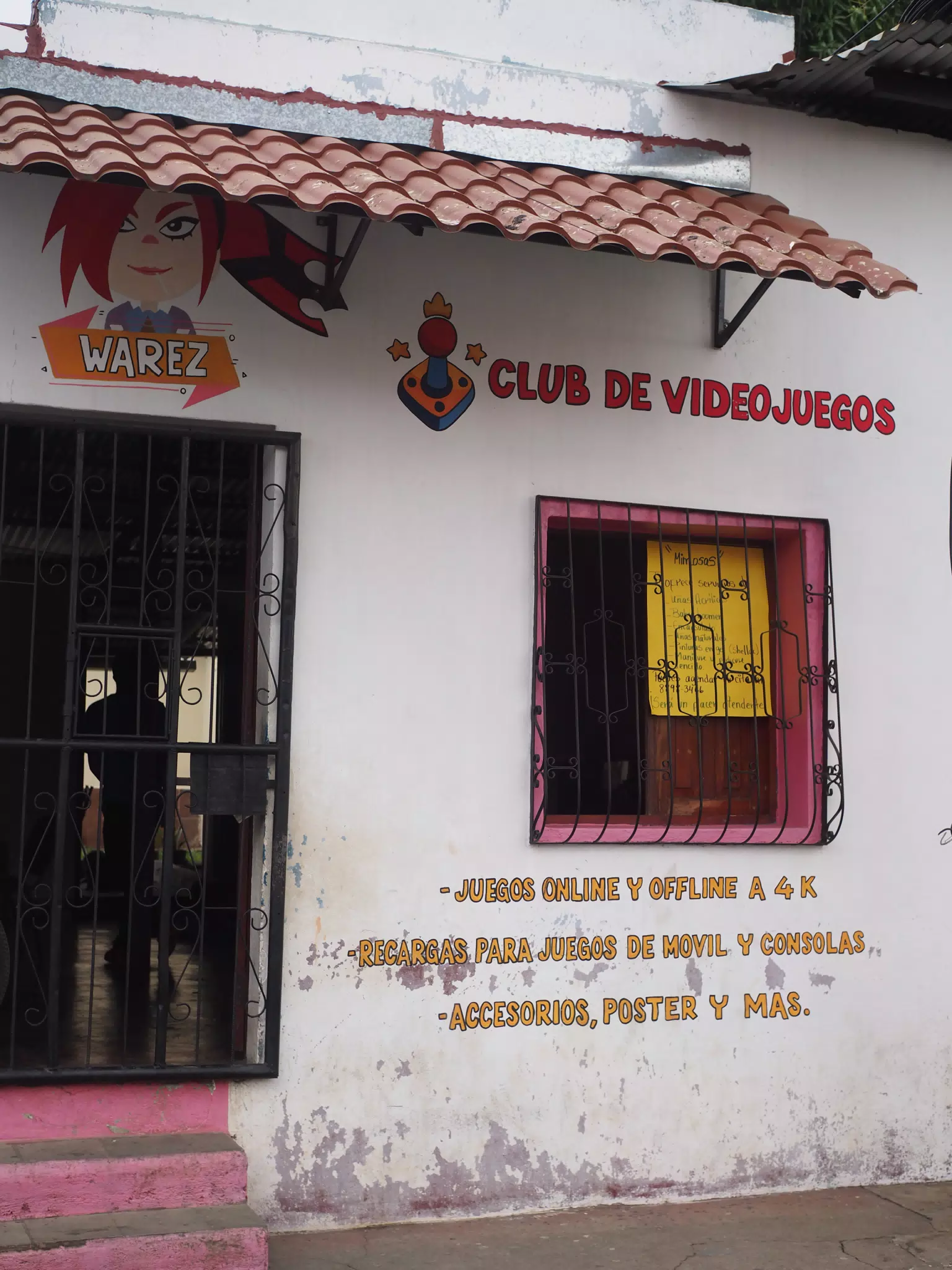 Warez Video Game Club in Leon Nicaragua