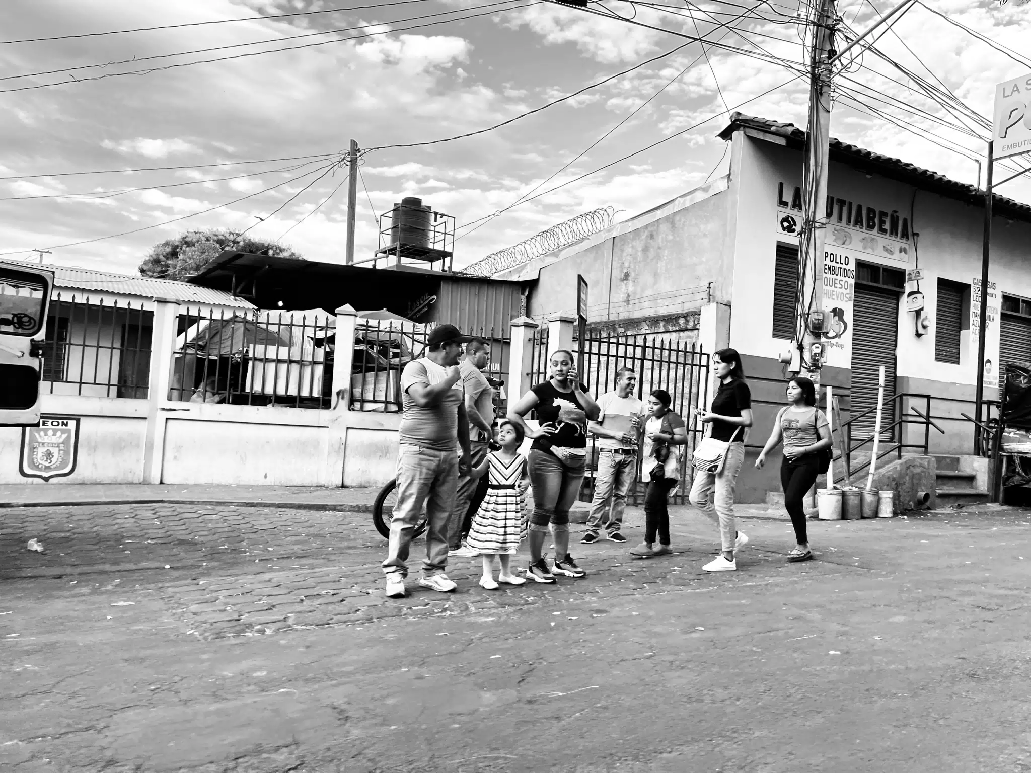 People on Street in Subtiava