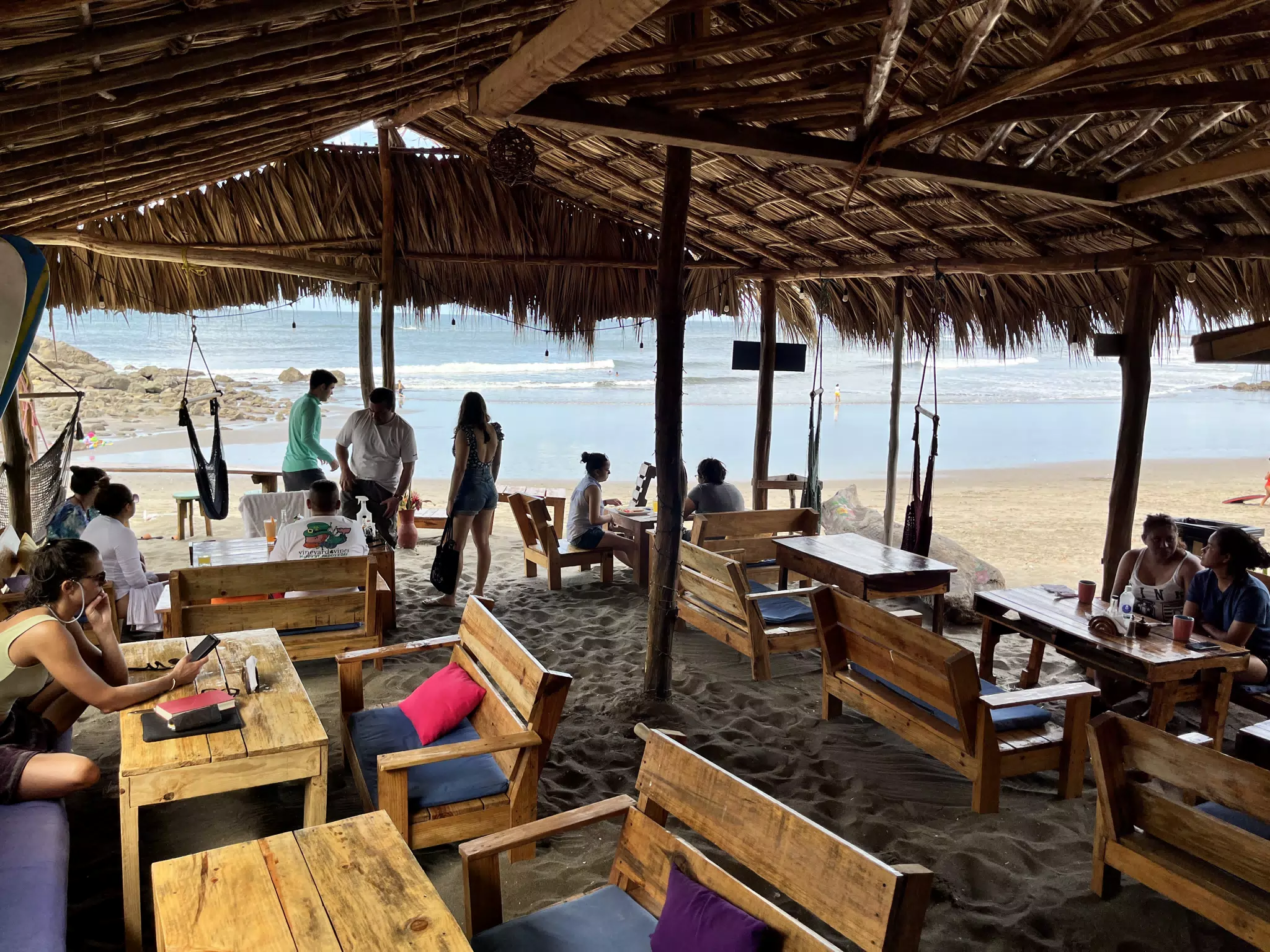 Breakfast at the Simple Beach Lodge