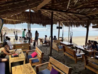 Breakfast at the Simple Beach Lodge