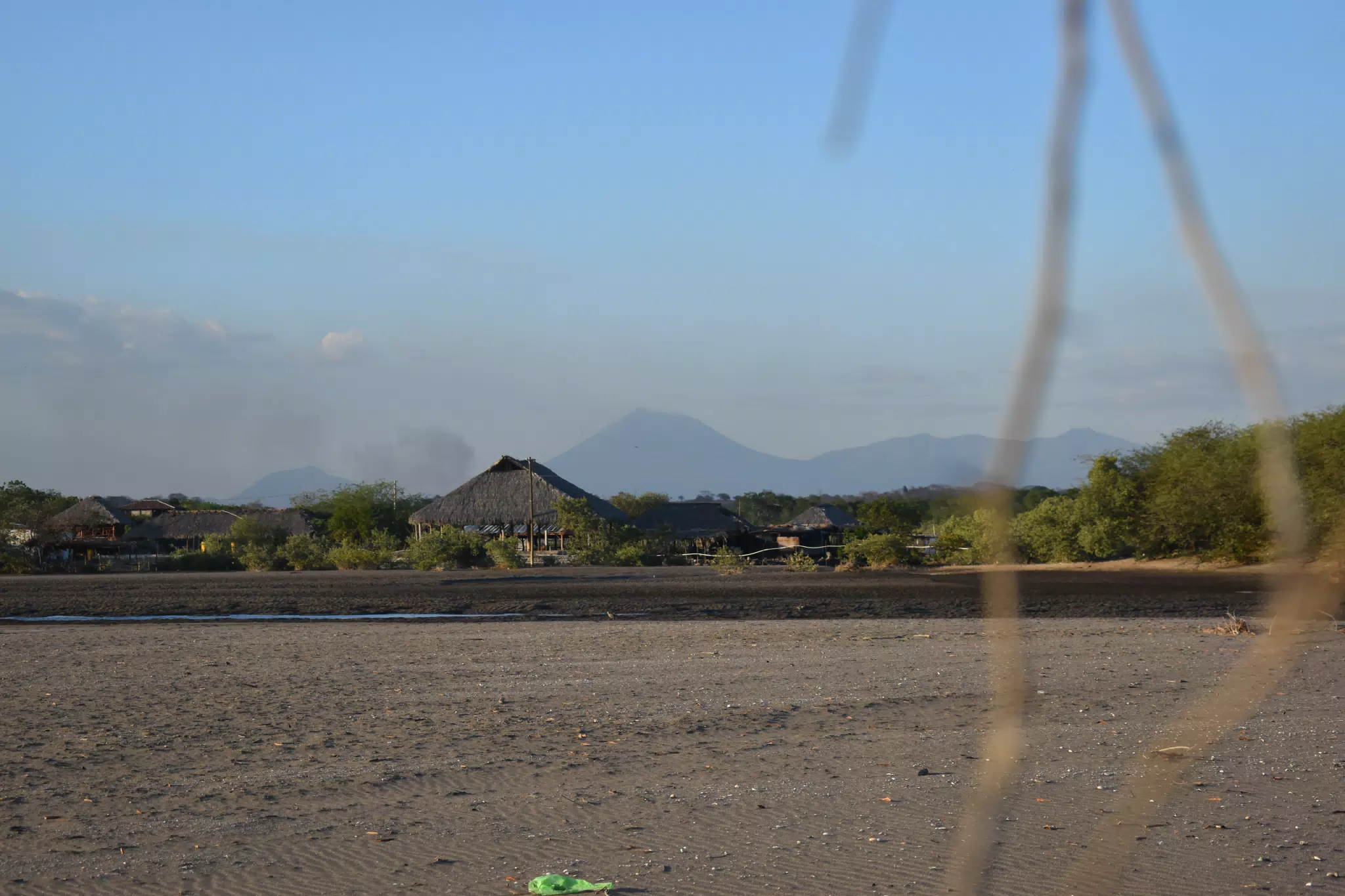 Volcanos Behind Las Peñitas, Nicaragua