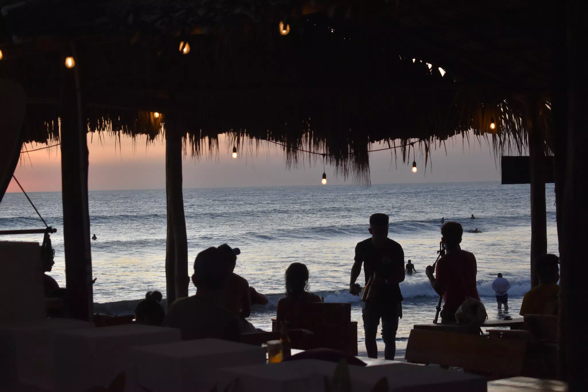 Evening in the Simple Beach Lodge