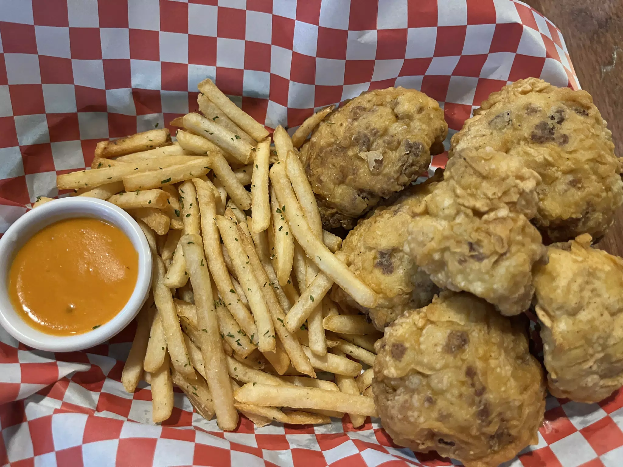 Cauliflower "Chicken Wings" at Nimu