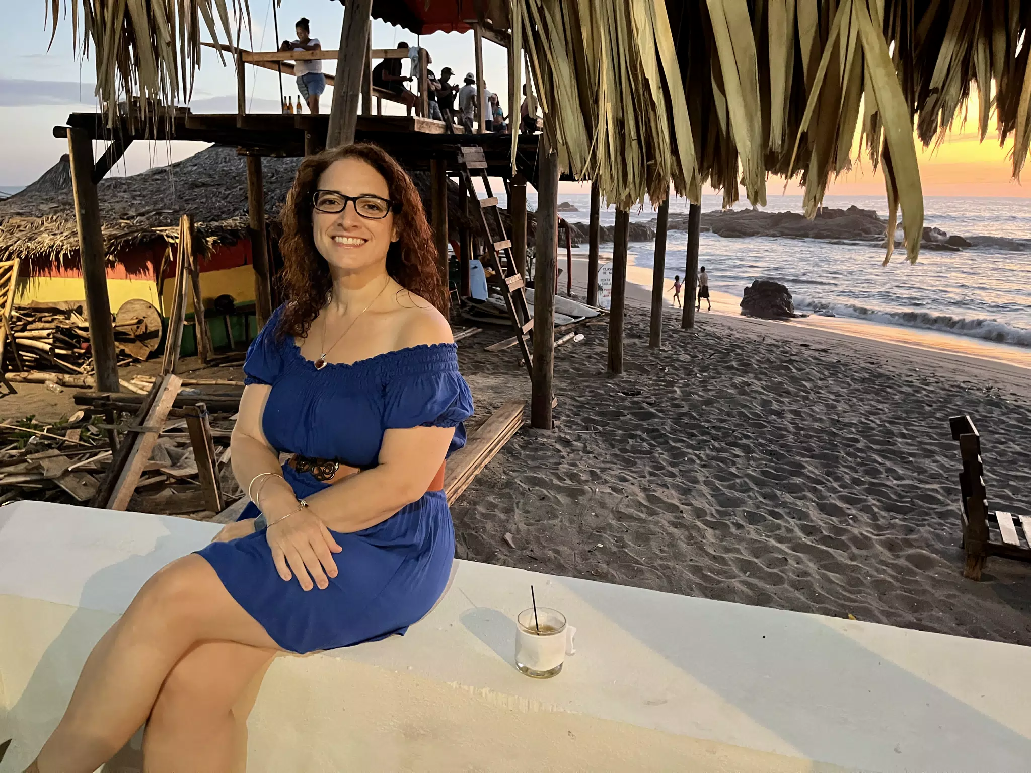 Dominica at the Simple Beach Lodge, Las Peñitas, Nicaragua