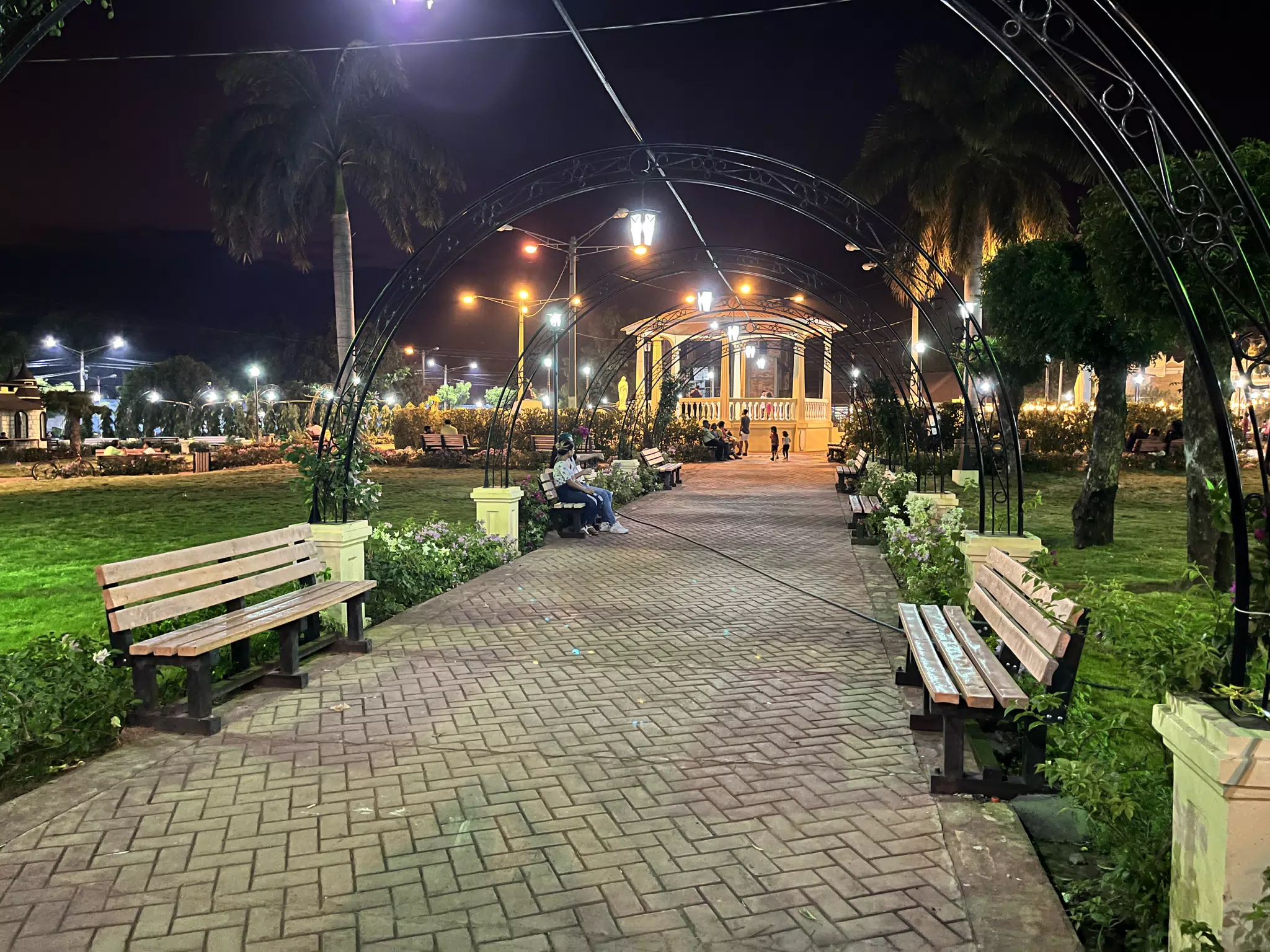 Gazebo in Chinandega Central Park