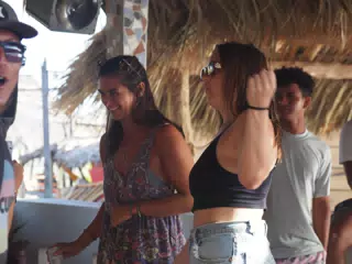 Surf Competition After Party at Simple Bar at the Simple Beach Lodge