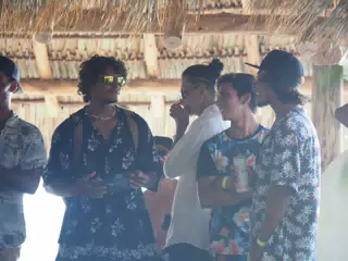 Surf Competition After Party at Simple Bar at the Simple Beach Lodge