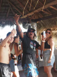 Surf Competition After Party at Simple Bar at the Simple Beach Lodge