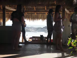 Surf Competition After Party at Simple Bar at the Simple Beach Lodge