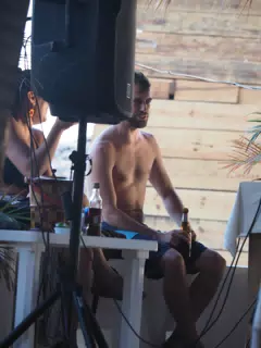 Surf Competition After Party at Simple Bar at the Simple Beach Lodge