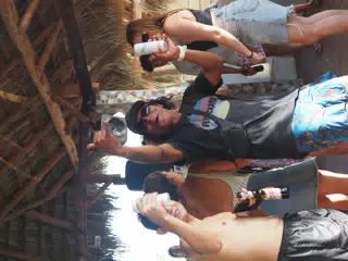 Surf Competition After Party at Simple Bar at the Simple Beach Lodge