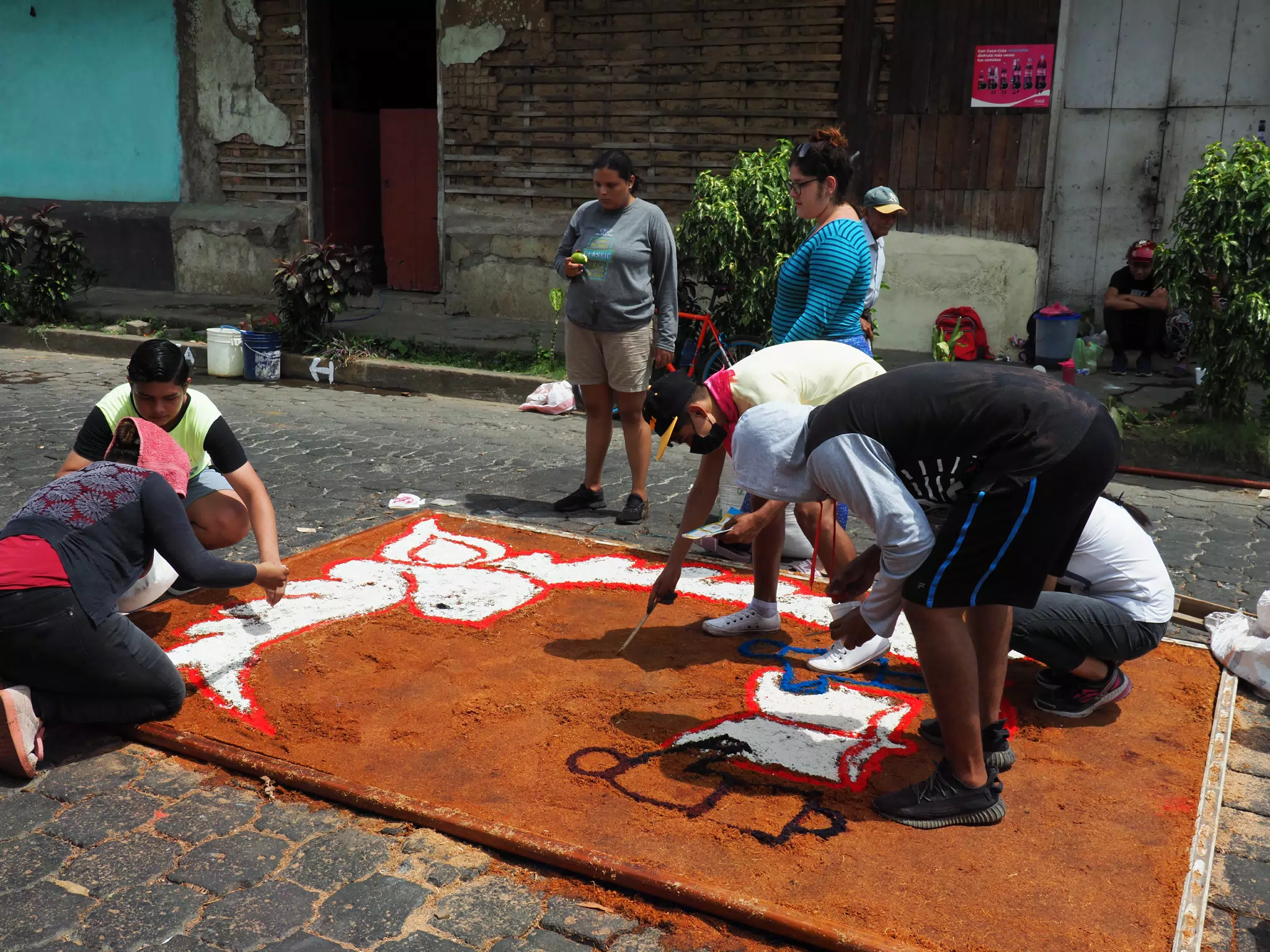 Alfombra Art in Leon Nicaragua