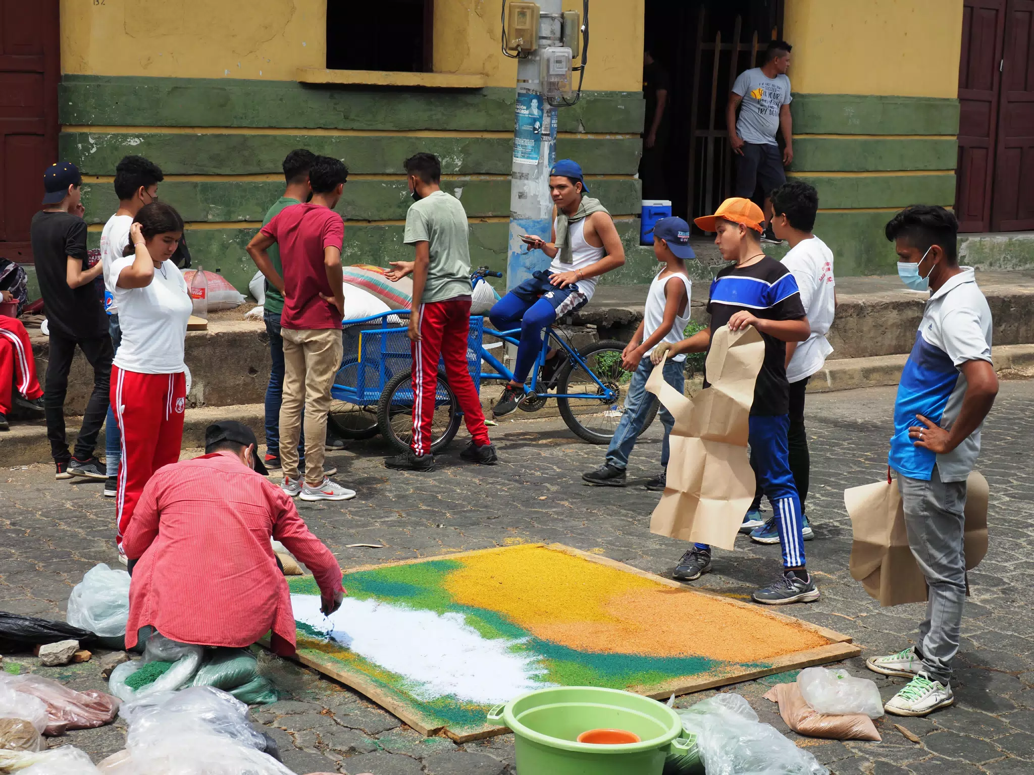 Alfombra Art in Leon Nicaragua