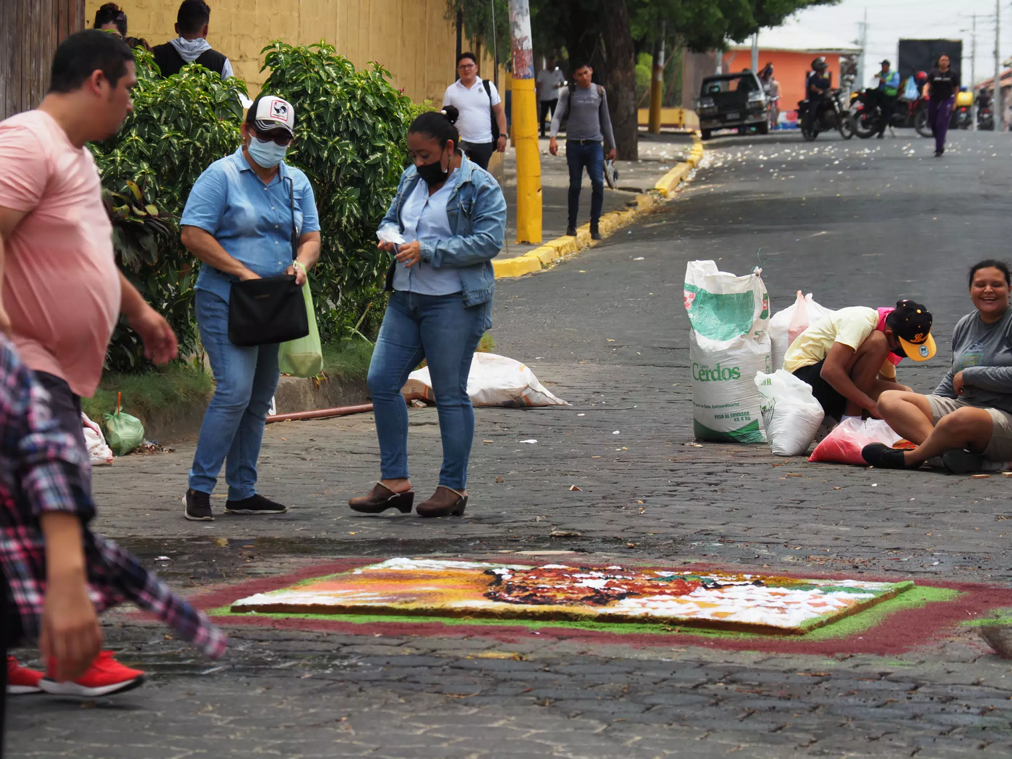 Alfombra Art in Leon Nicaragua