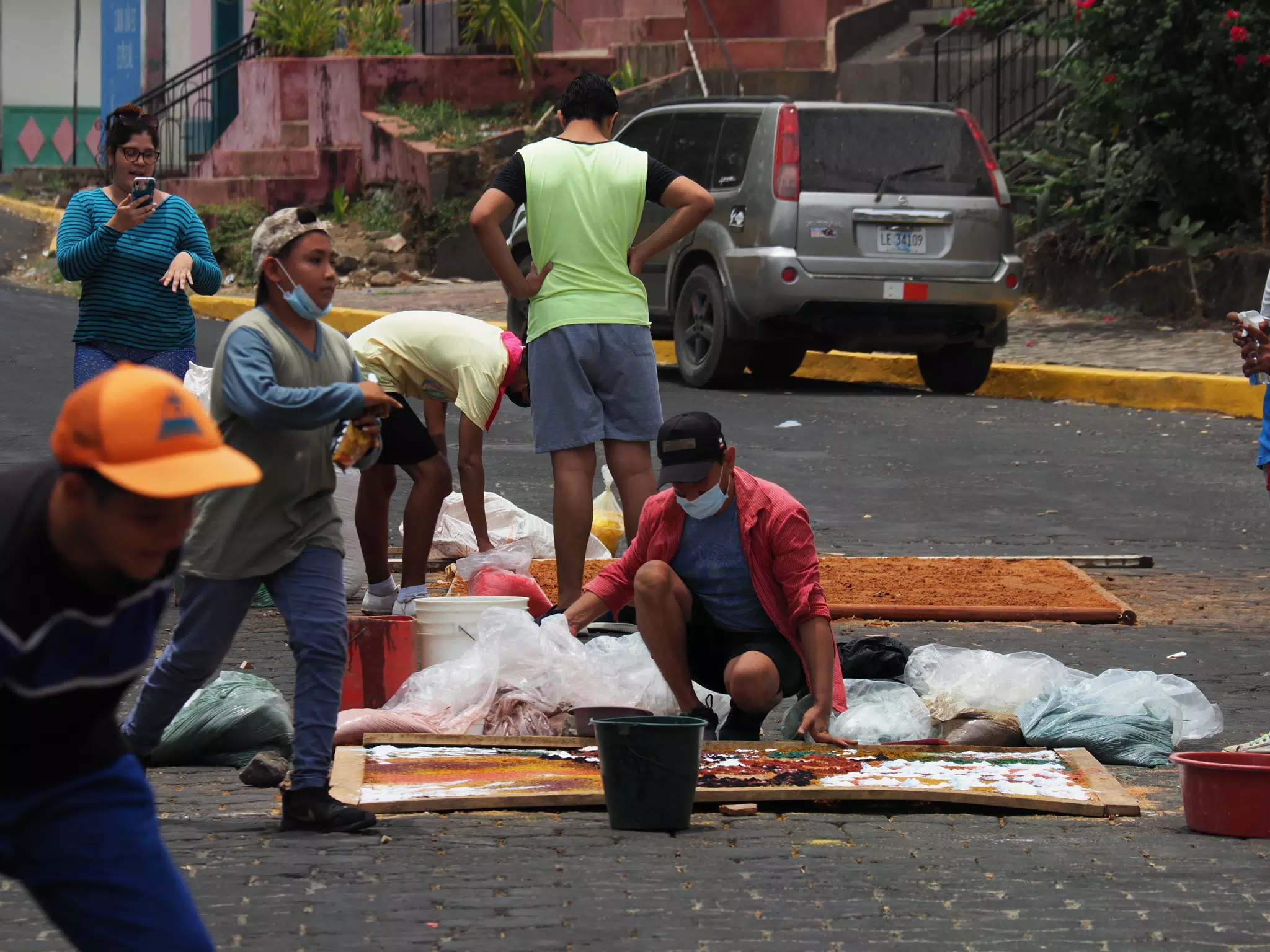 Alfombra Art in Leon Nicaragua