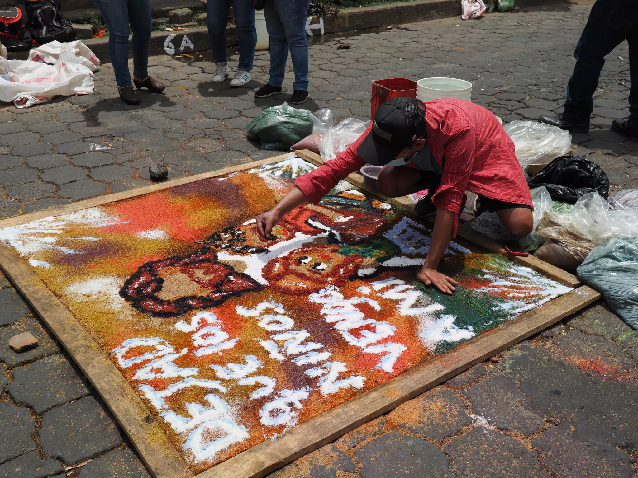 Alfombra Art in Leon Nicaragua
