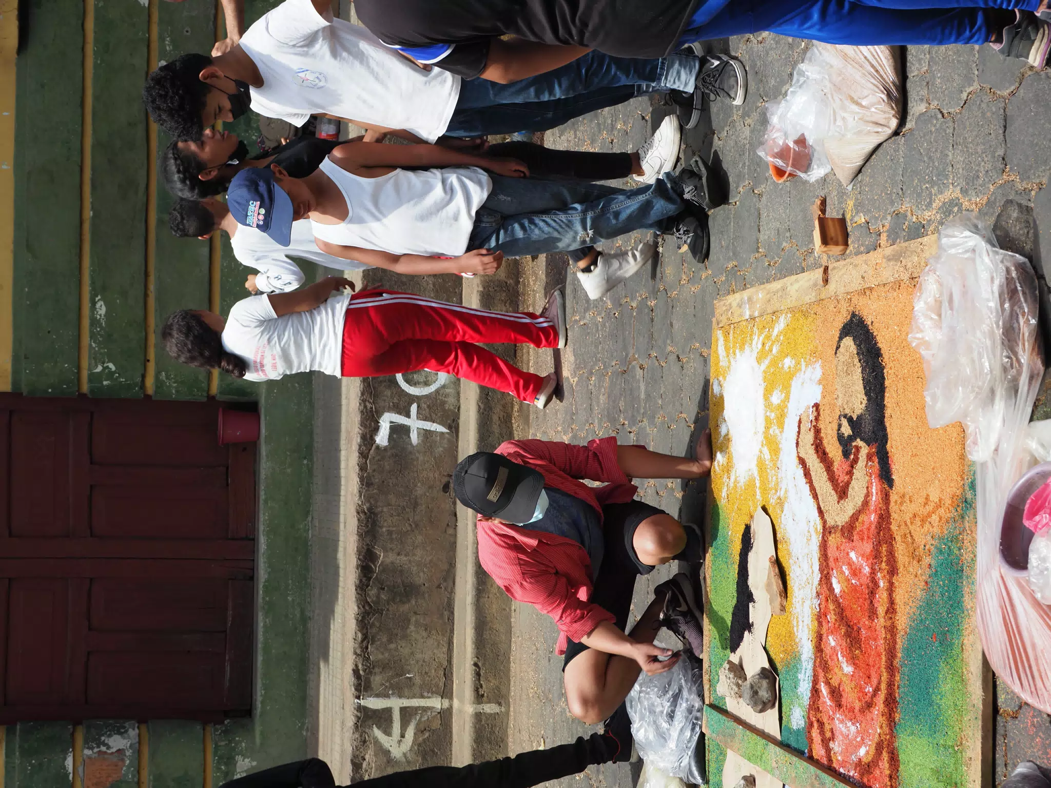 Alfombra Art in Leon Nicaragua