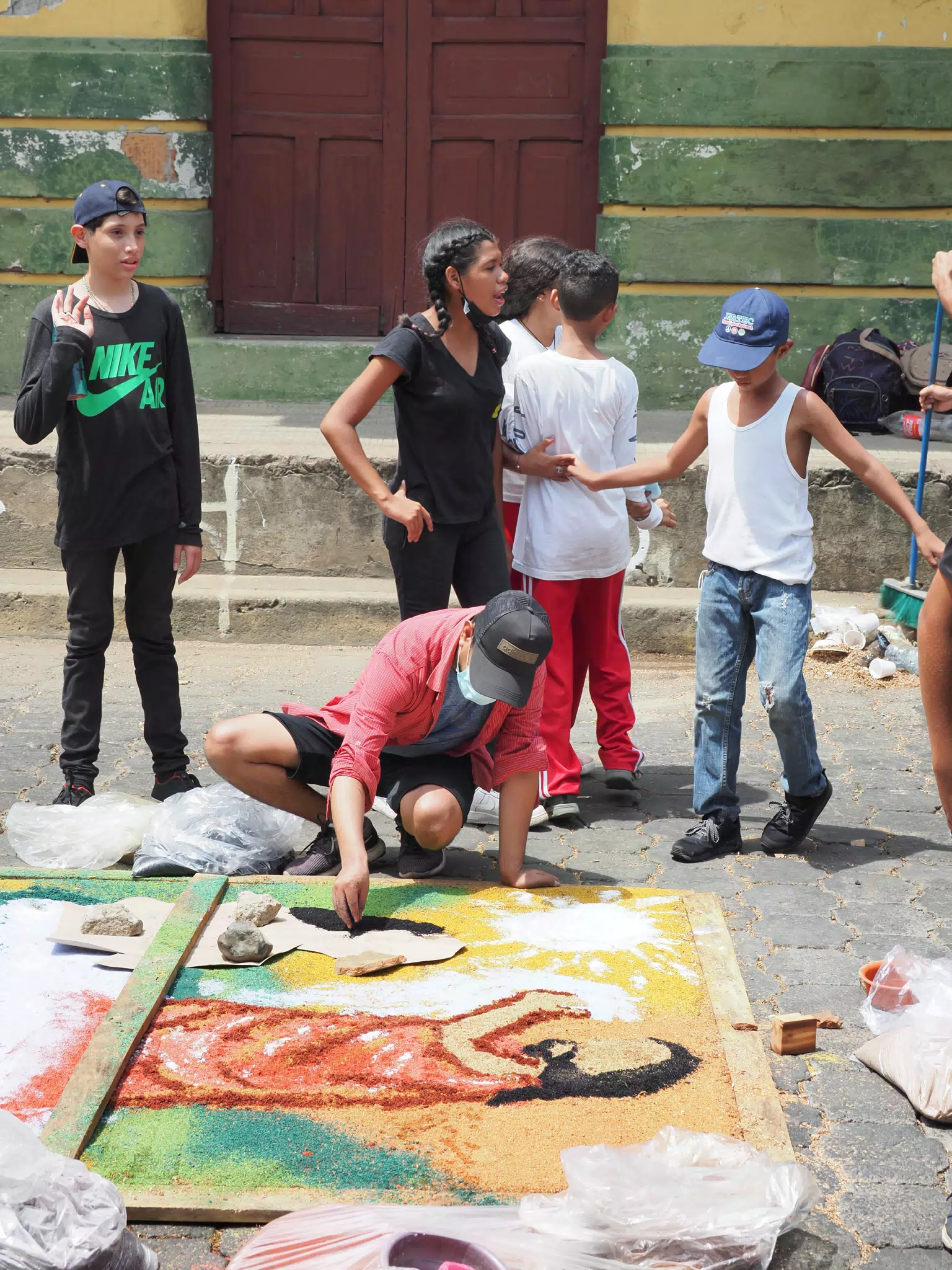 Alfombra Art in Leon Nicaragua
