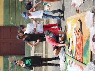 Alfombra Art in Leon Nicaragua