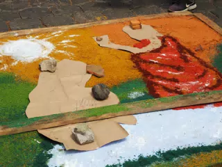 Alfombra Art in Leon Nicaragua