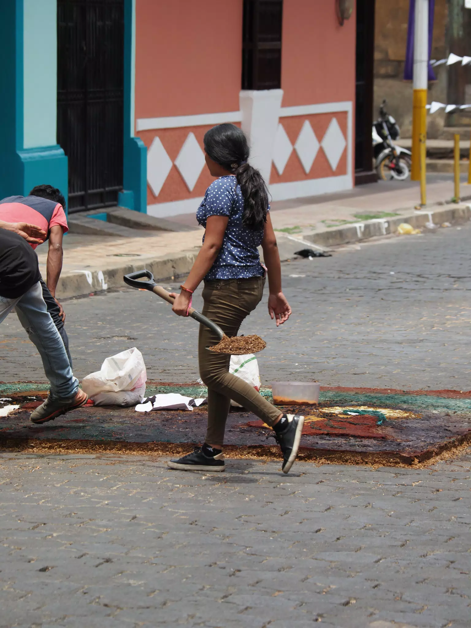 Alfombra Art in Leon Nicaragua