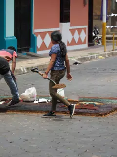 Alfombra Art in Leon Nicaragua