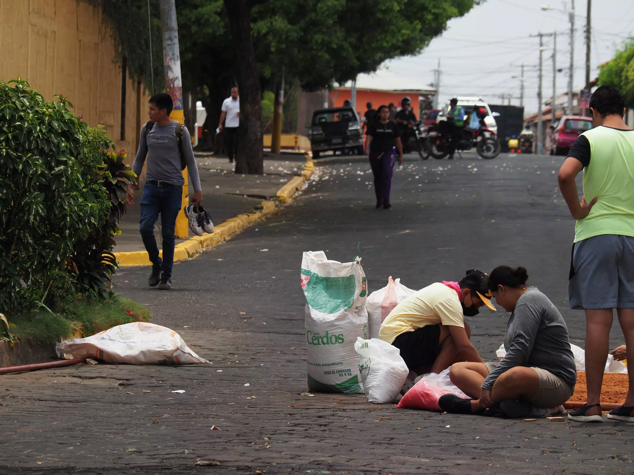 Alfombra Art in Leon Nicaragua