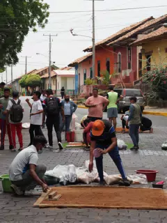 Alfombra Art in Leon Nicaragua