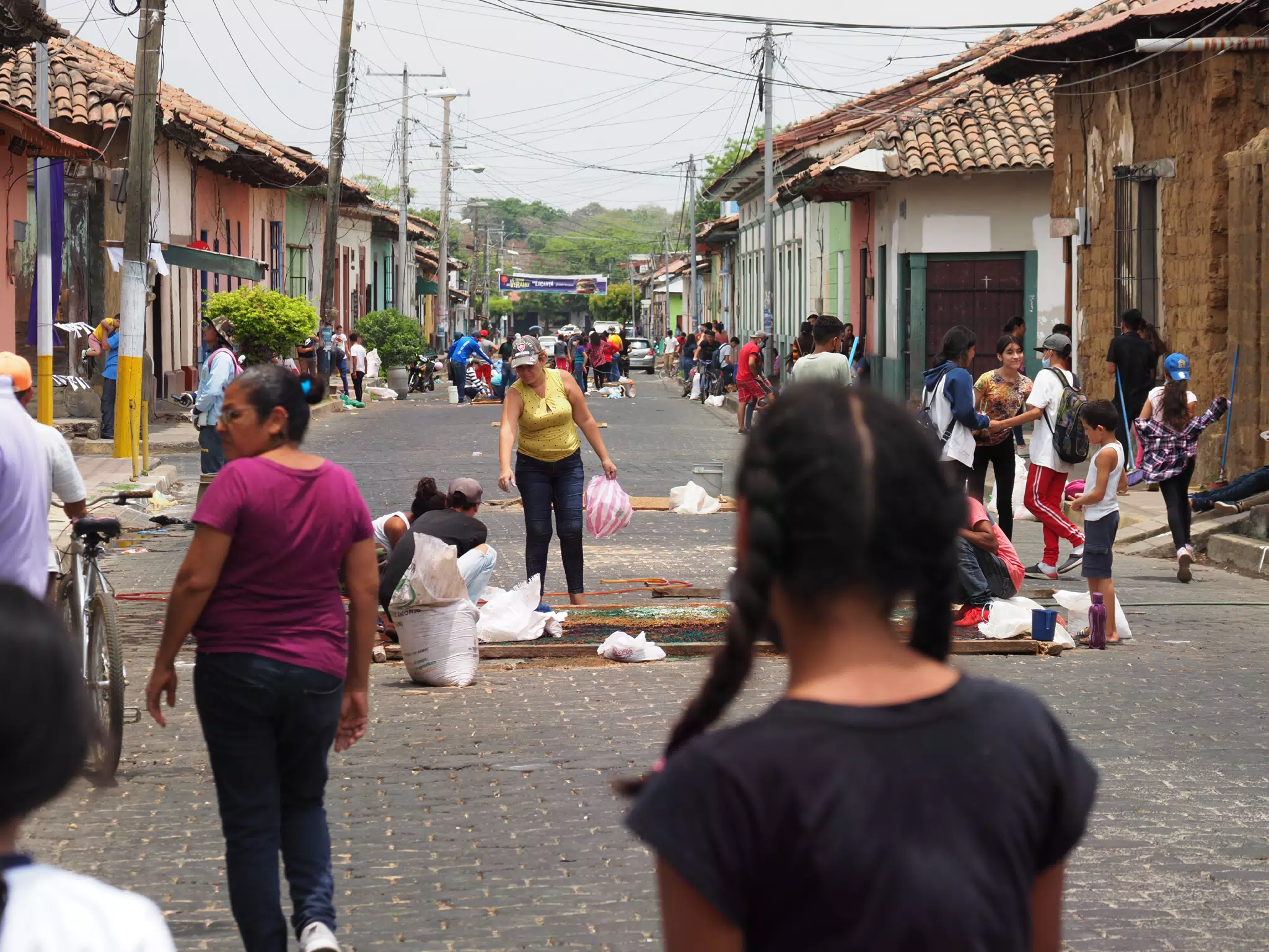 Alfombra Art in Leon Nicaragua