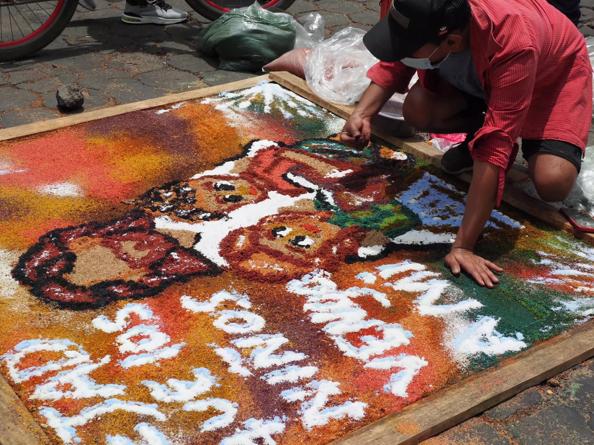 Alfombra Art in Leon Nicaragua