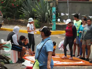 Alfombra Art in Leon Nicaragua