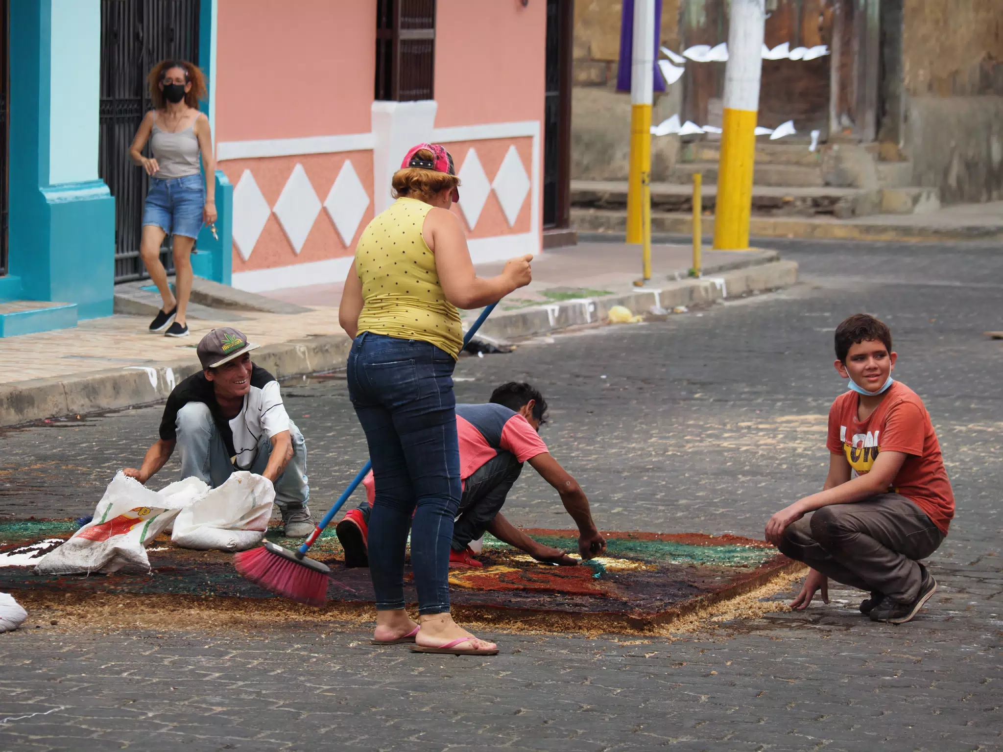 Alfombra Art in Leon Nicaragua