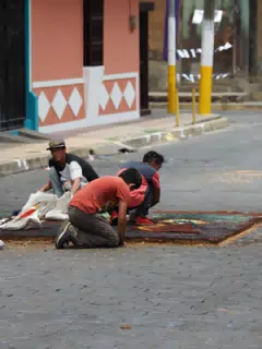 Alfombra Art in Leon Nicaragua