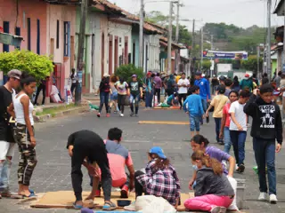 Alfombra Art in Leon Nicaragua