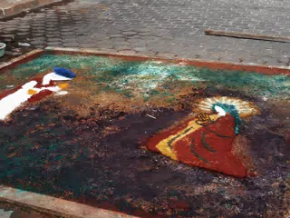 Alfombra Art in Leon Nicaragua