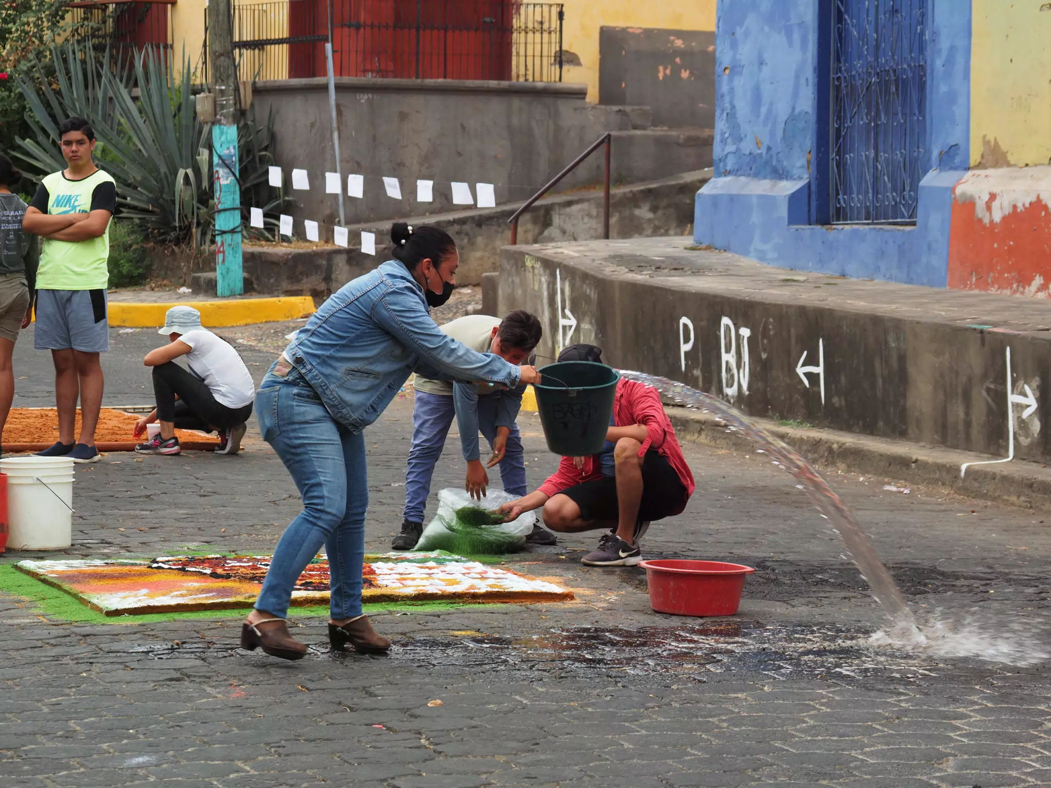 Alfombra Art in Leon Nicaragua