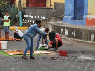 Alfombra Art in Leon Nicaragua