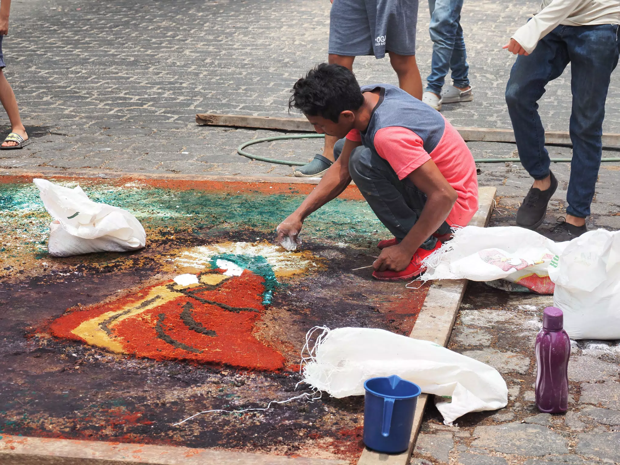 Alfombra Art in Leon Nicaragua