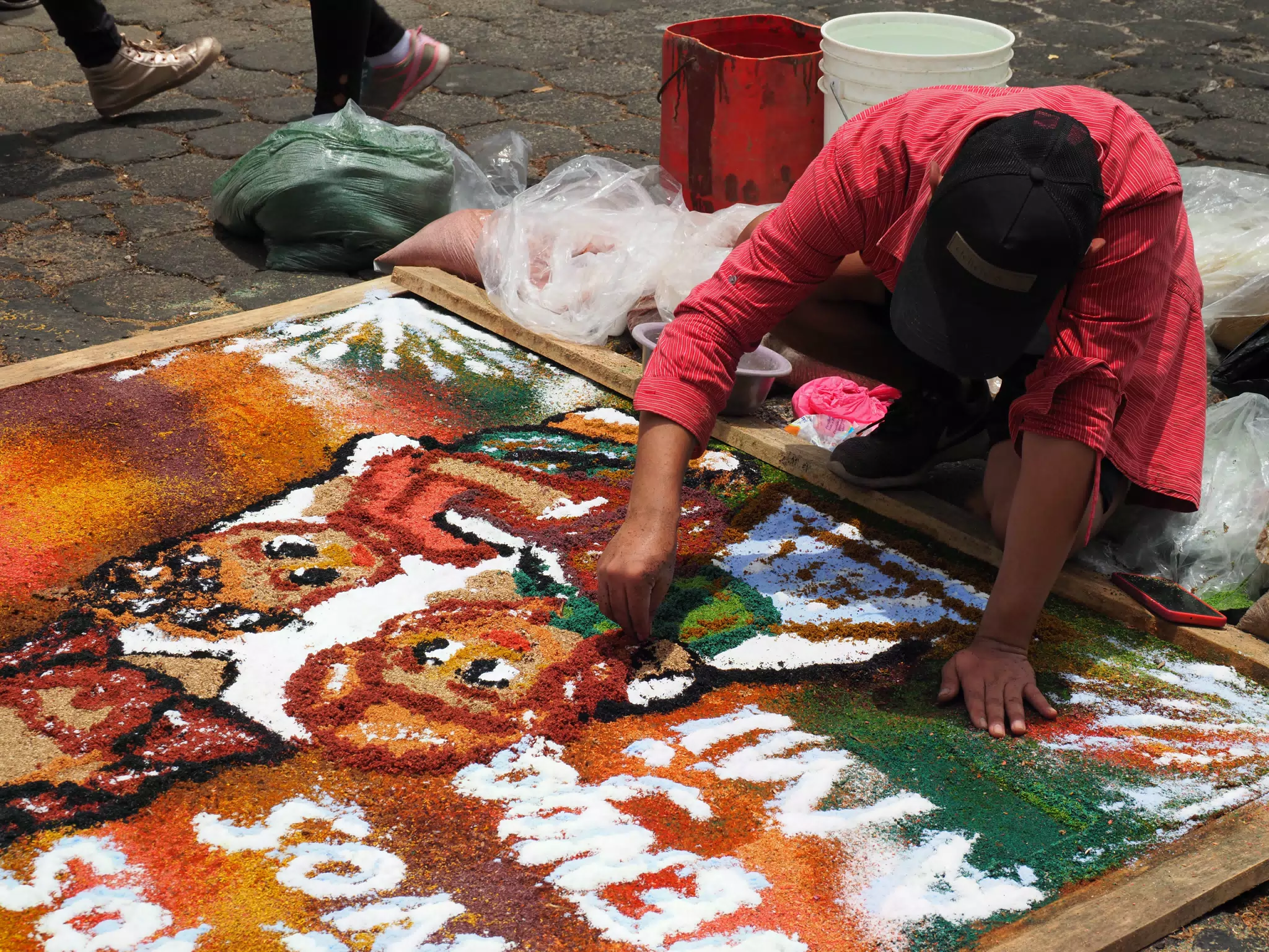 Alfombra Art in Leon Nicaragua