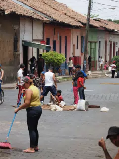 Alfombra Art in Leon Nicaragua