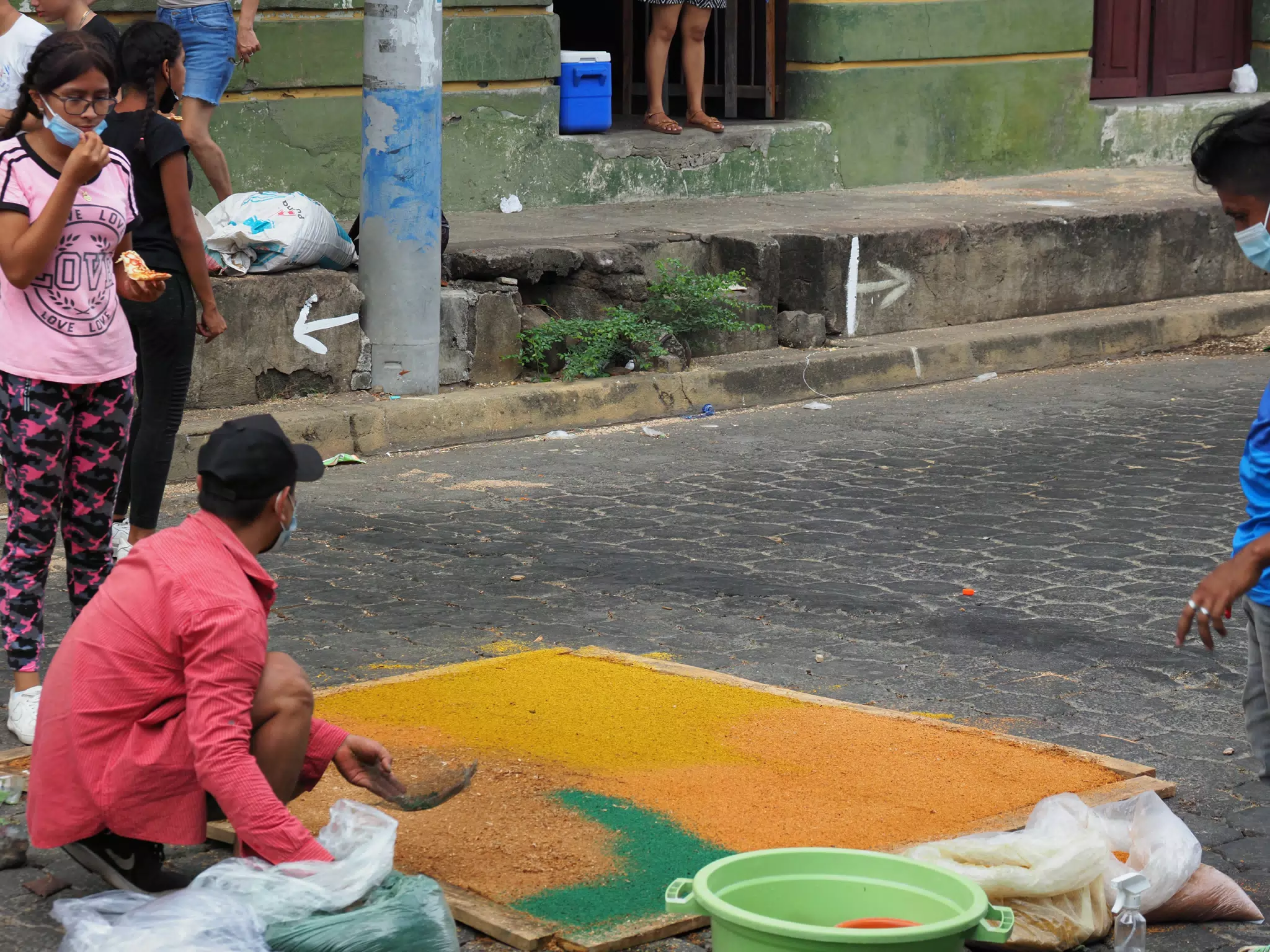 Alfombra Art in Leon Nicaragua