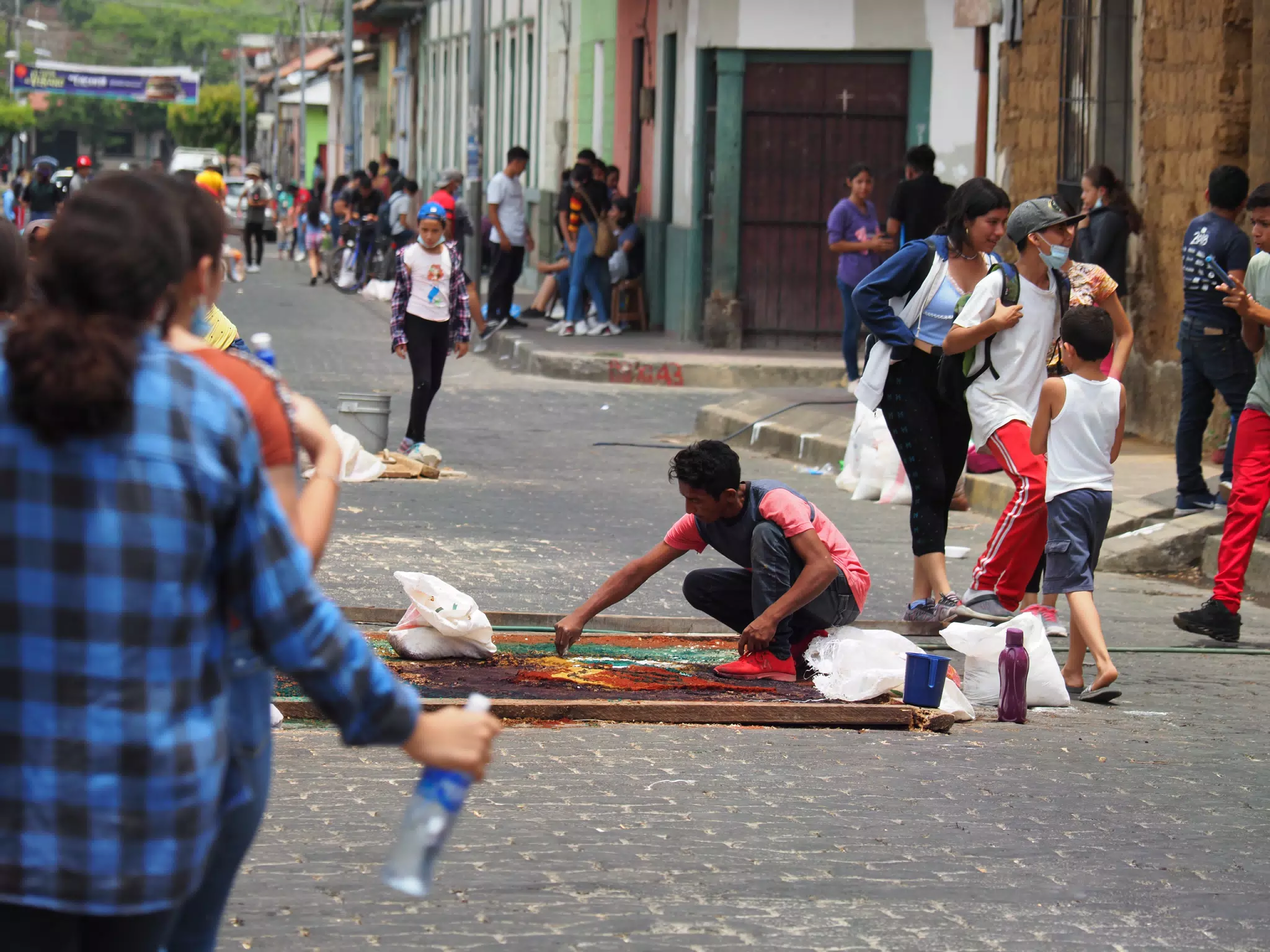 Alfombra Art in Leon Nicaragua