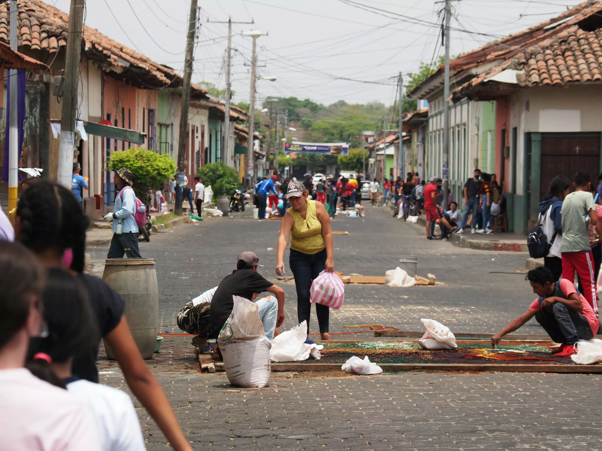 Alfombra Art in Leon Nicaragua