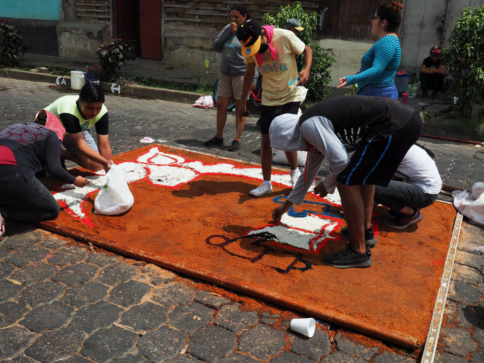 Alfombra Art in Leon Nicaragua