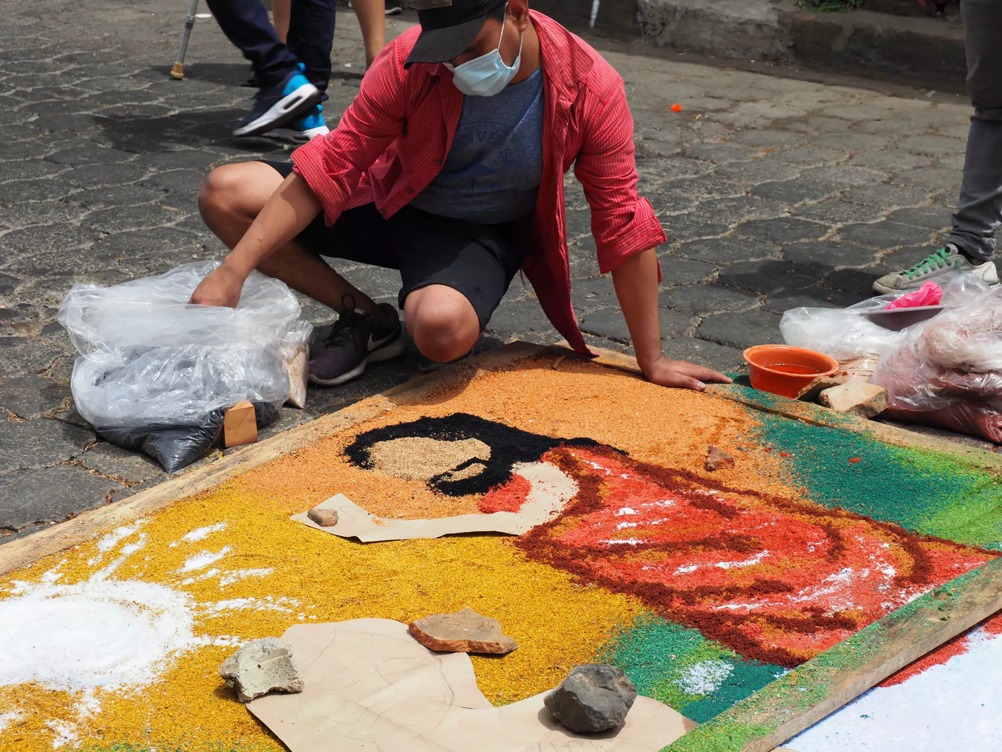 Alfombra Art in Leon Nicaragua