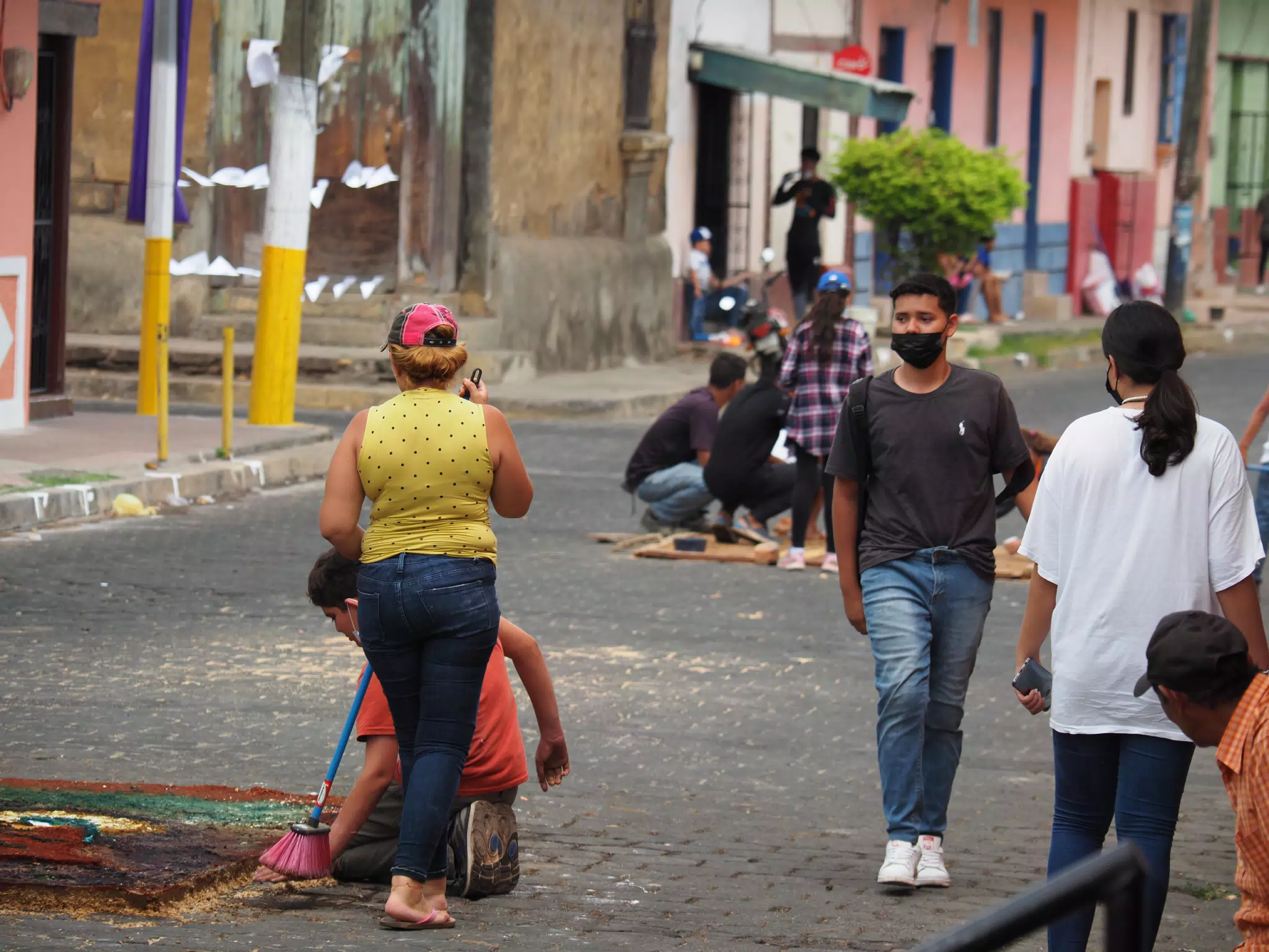 Alfombra Art in Leon Nicaragua