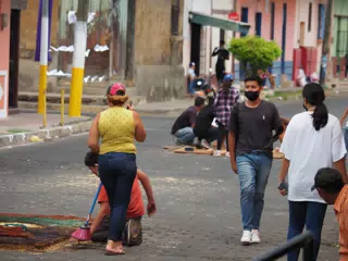 Alfombra Art in Leon Nicaragua